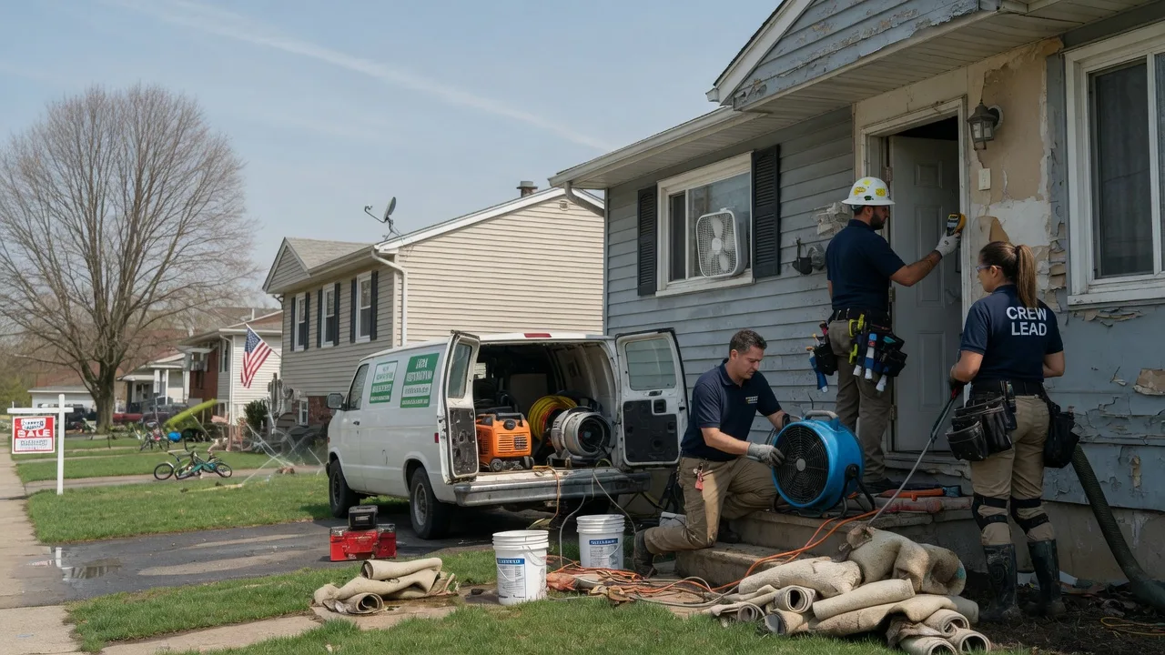 Flood Cleanup in Hoyleton, IL near me